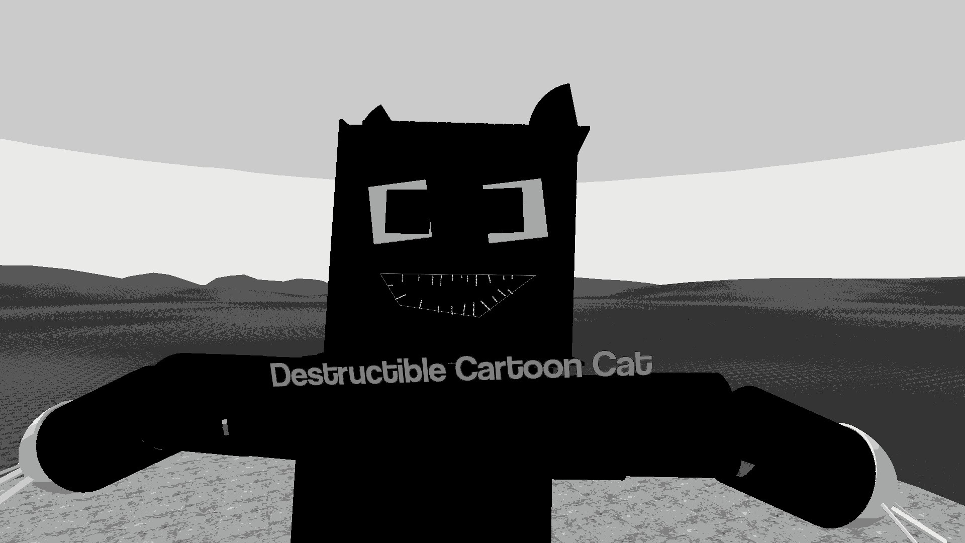 Destructible Cartoon Cat
