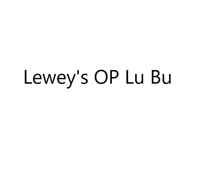 Lewey's  OP LuBu