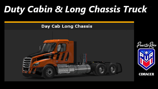 Freightliner Day Cab Long Chassis