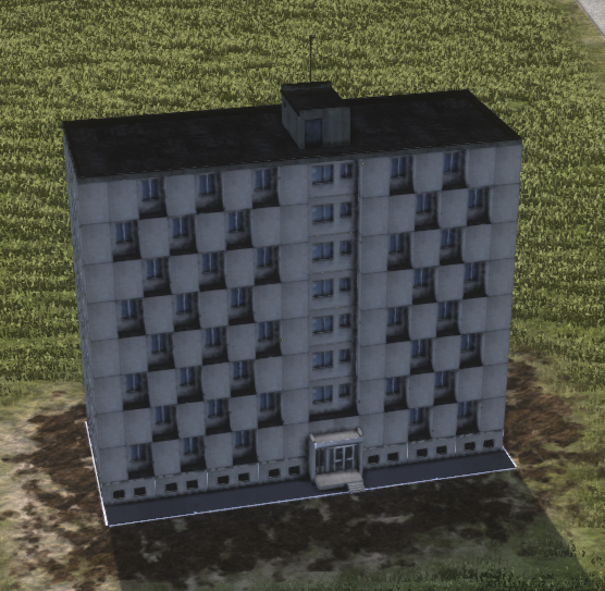 Uneven building