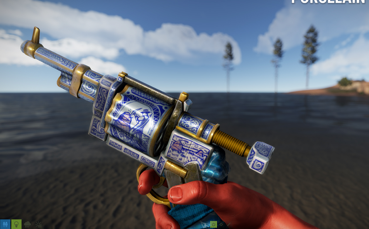 Porcelain Revolver