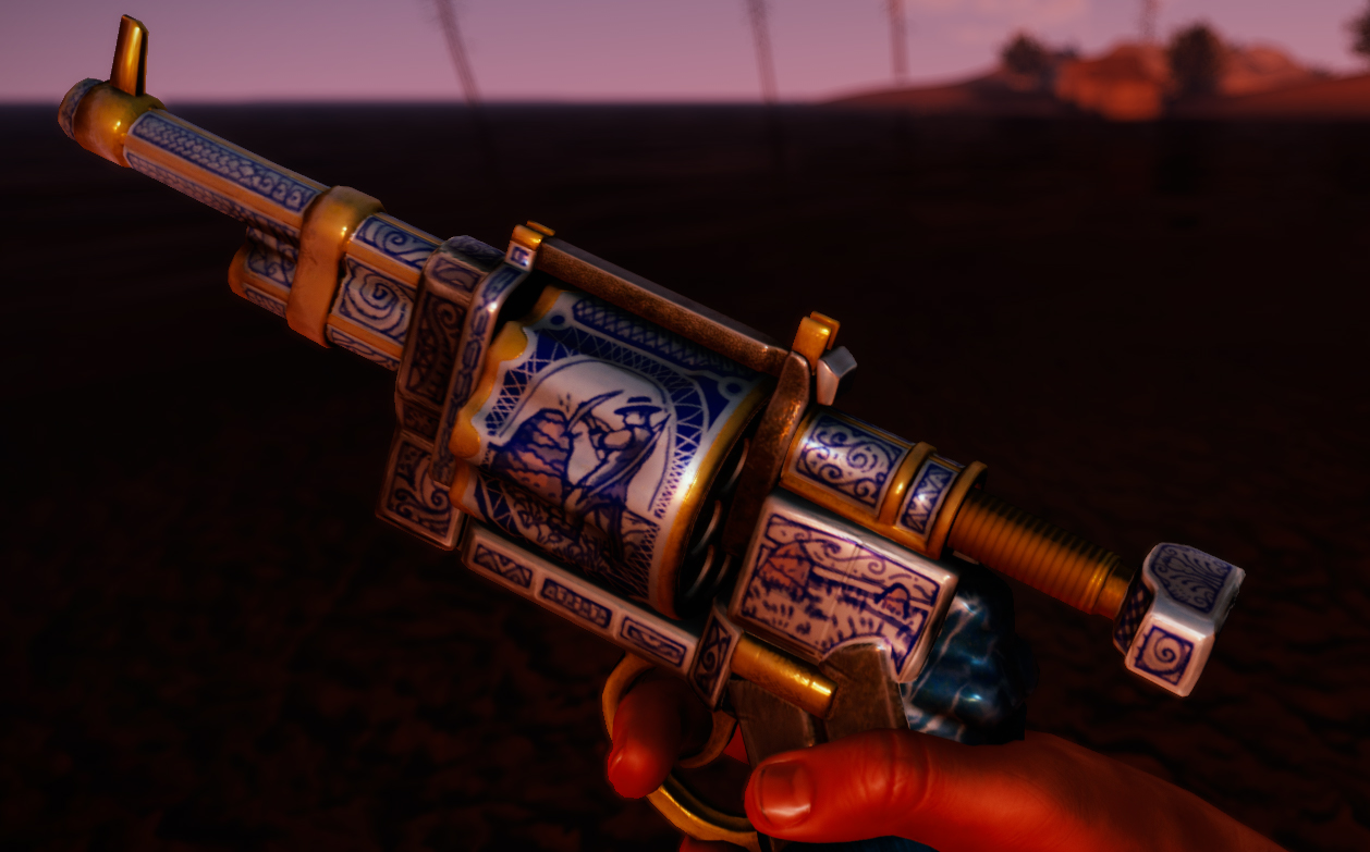 Porcelain Revolver