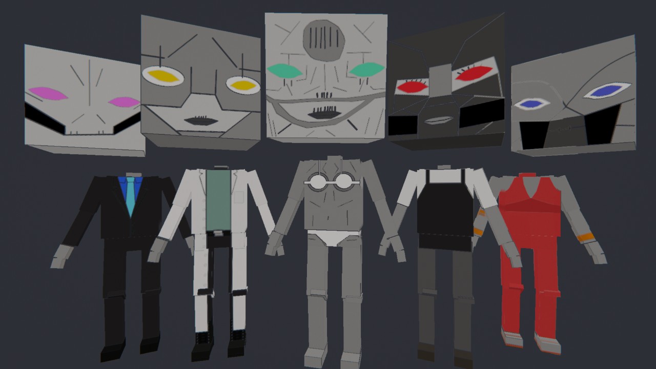 Robots Pack 2 (Females)