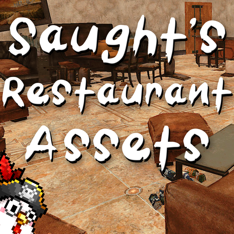 Saught's Restaurant Assets/Models/Objects/Props