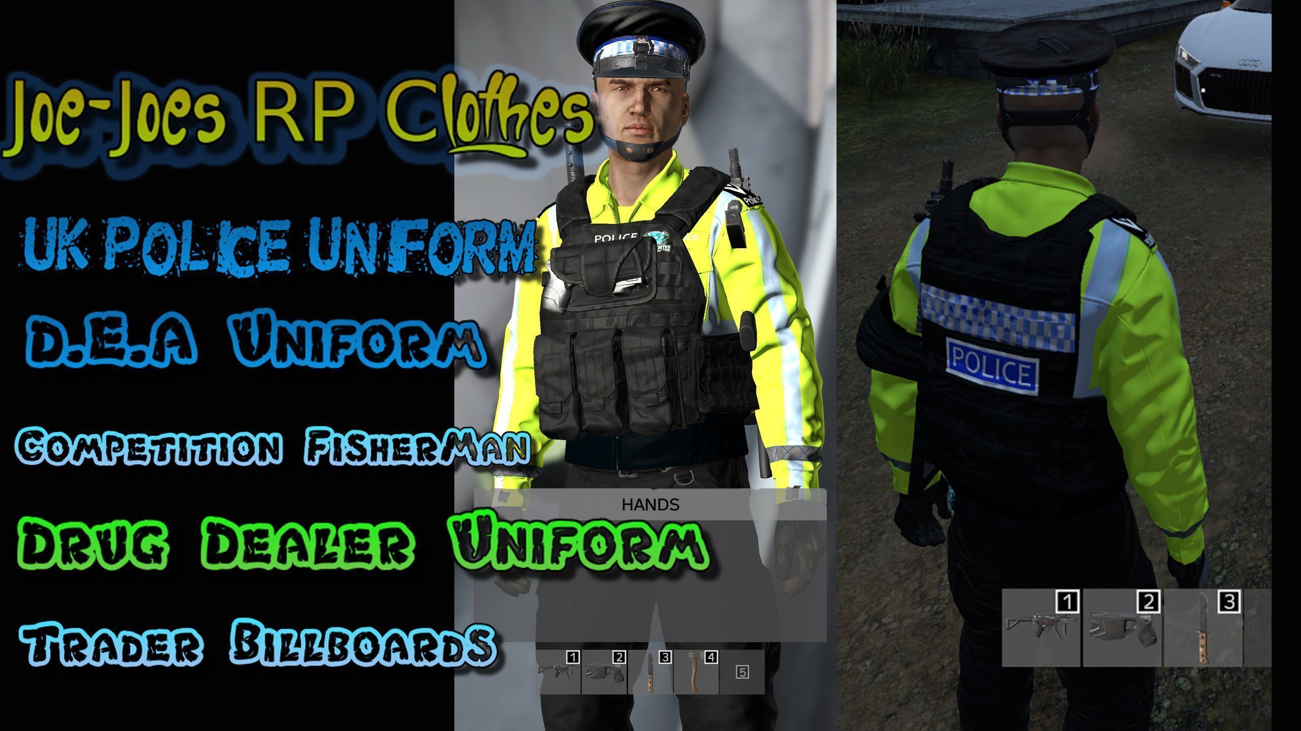 Joes Role Play Uniforms - UPDATED
