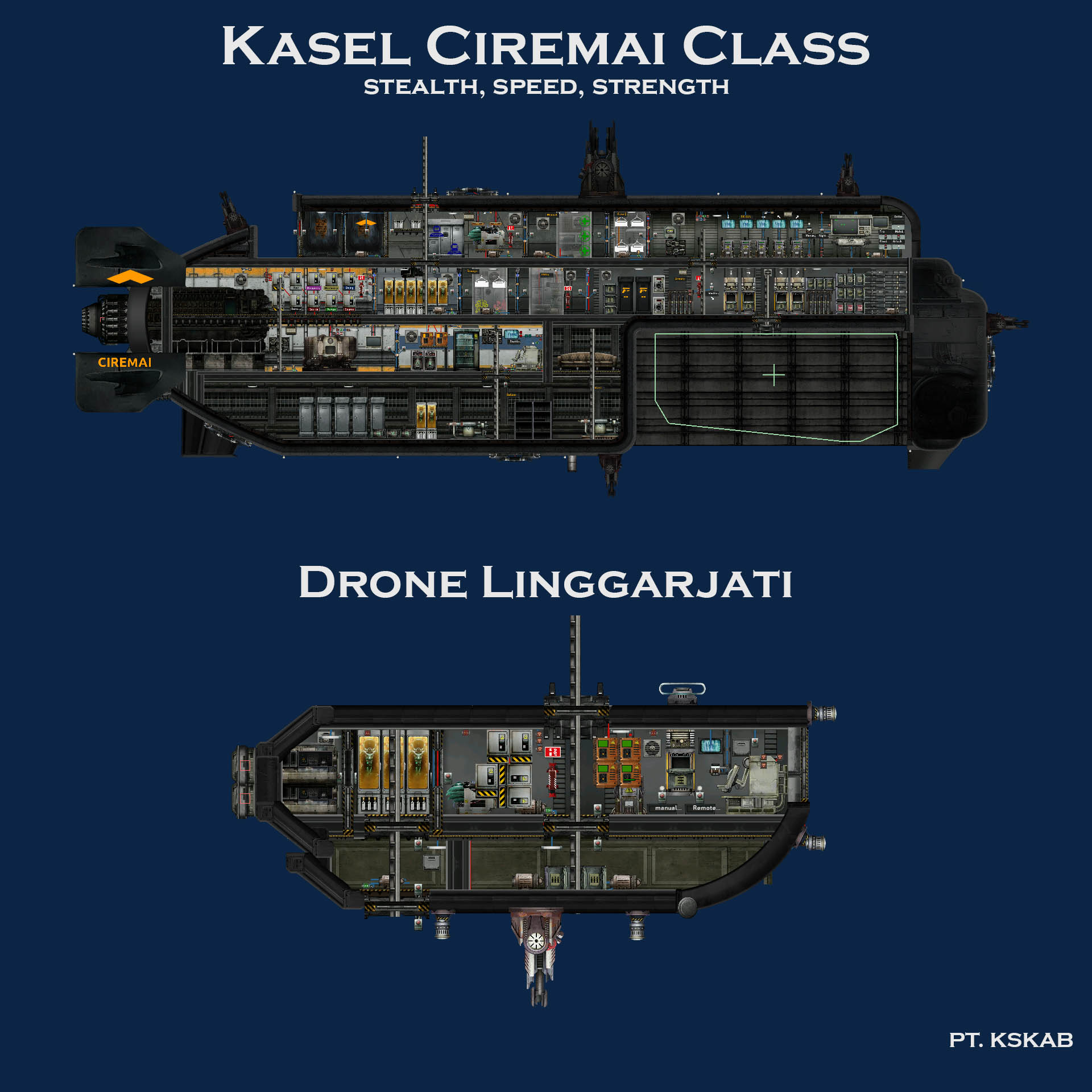 Kasel Ciremai Class – Barotrauma Mod