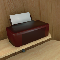 Inkjet Printer (Red)