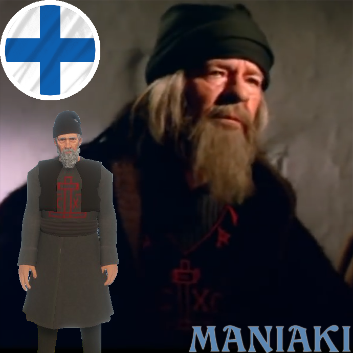 MANIAKI Greek Priest Papagiorgis FR