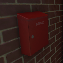 Basic Mailbox (Red)