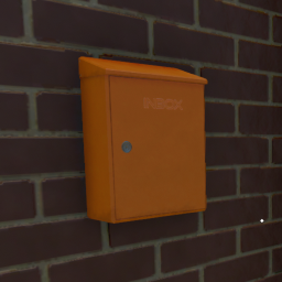 Basic Mailbox (Orange)