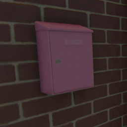 Basic Mailbox (Pink)