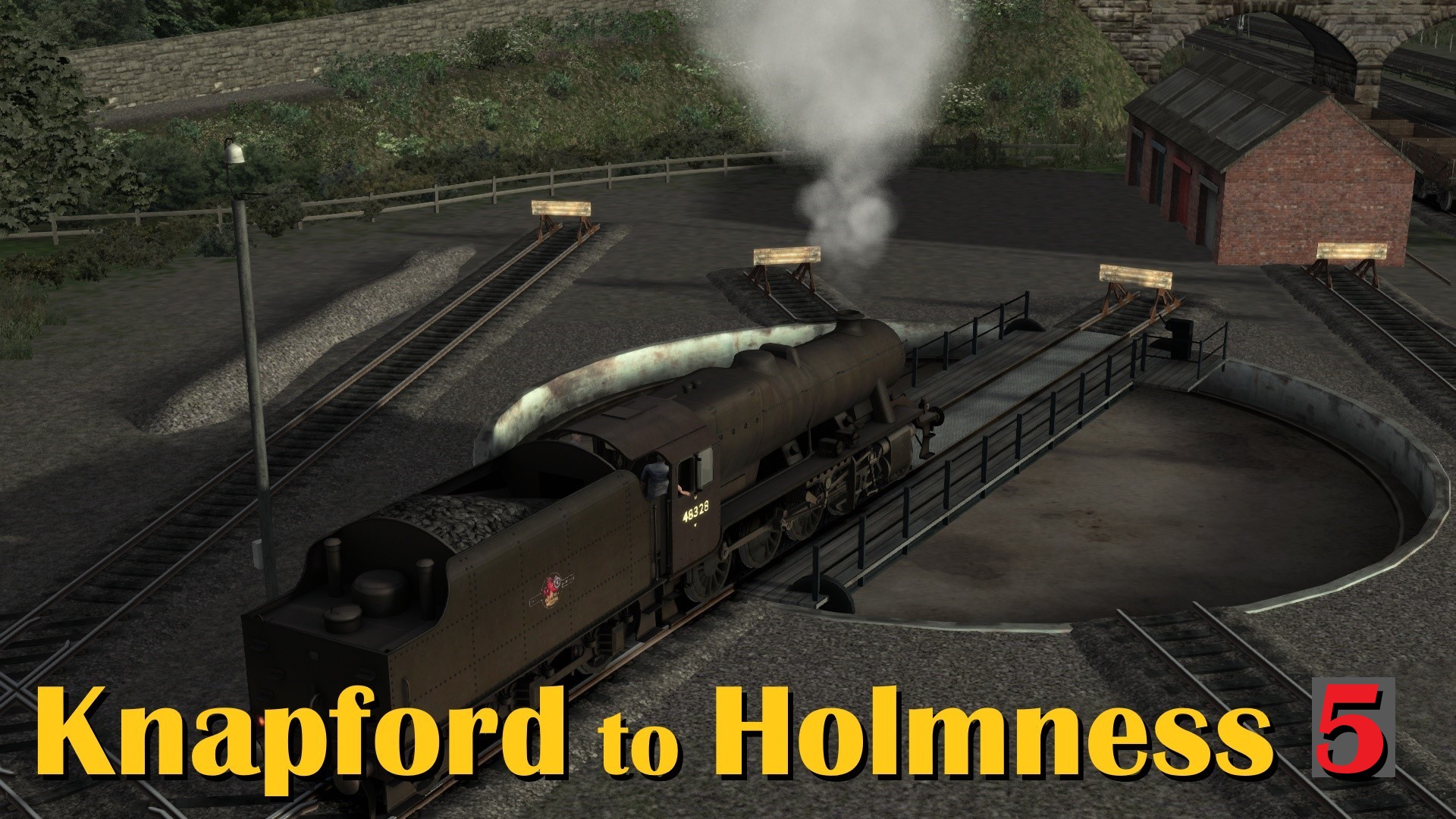 N.S1265 Knapford Yard Stanier 2-8-0