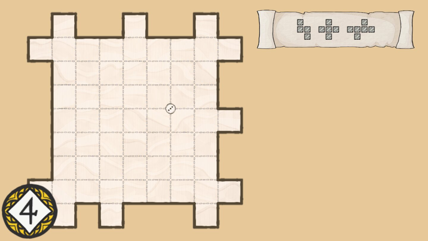The middle dice