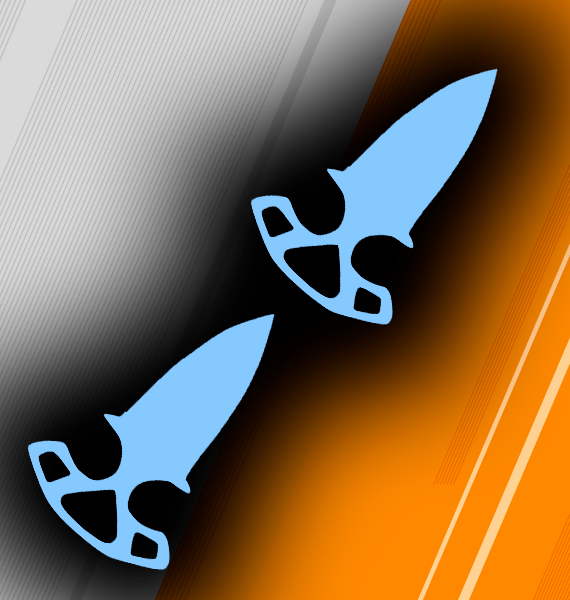 Icon Knife Push Light Blue | CS 2