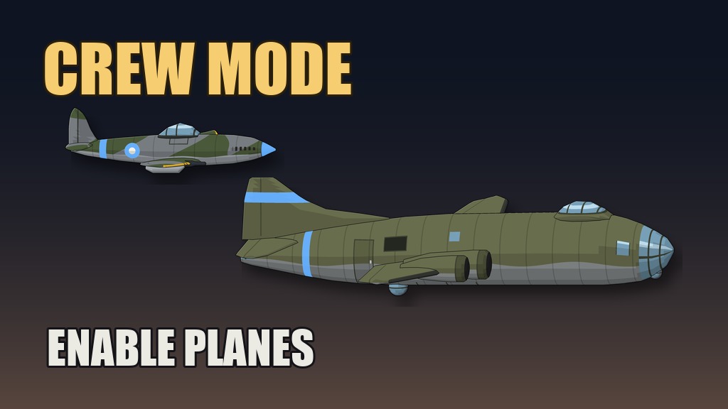 Crew Mode: Enable Planes preview