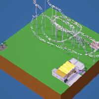 December Diorama Map