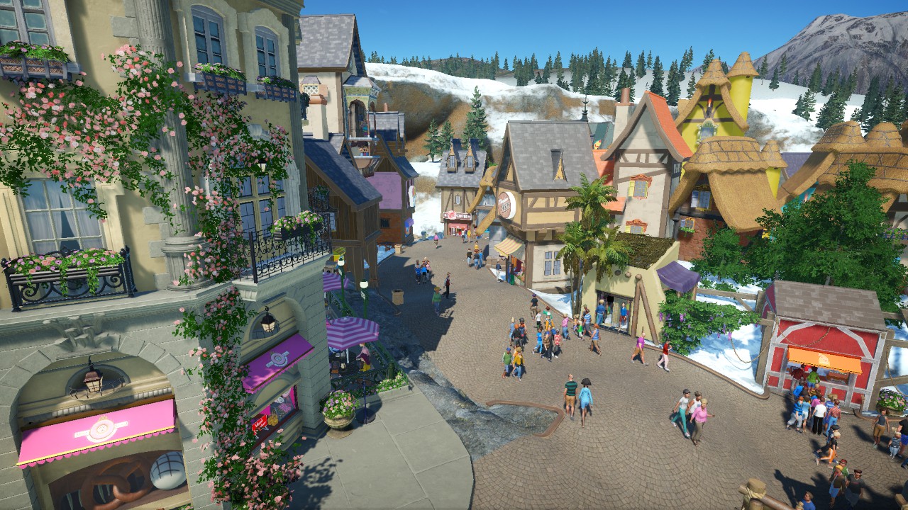 The Little village in  Sweden