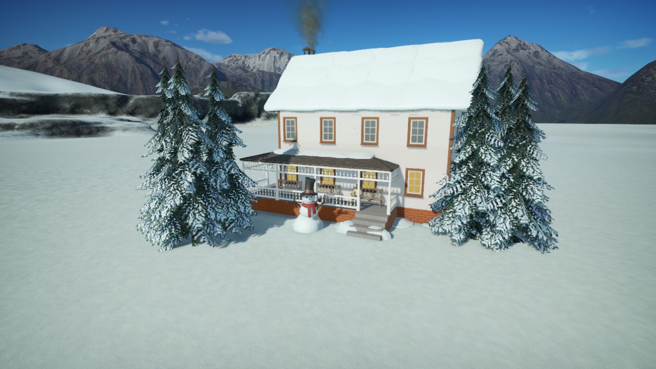 House in Winter Time II