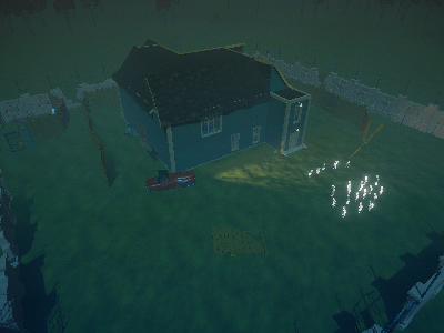 The neighbour's small house