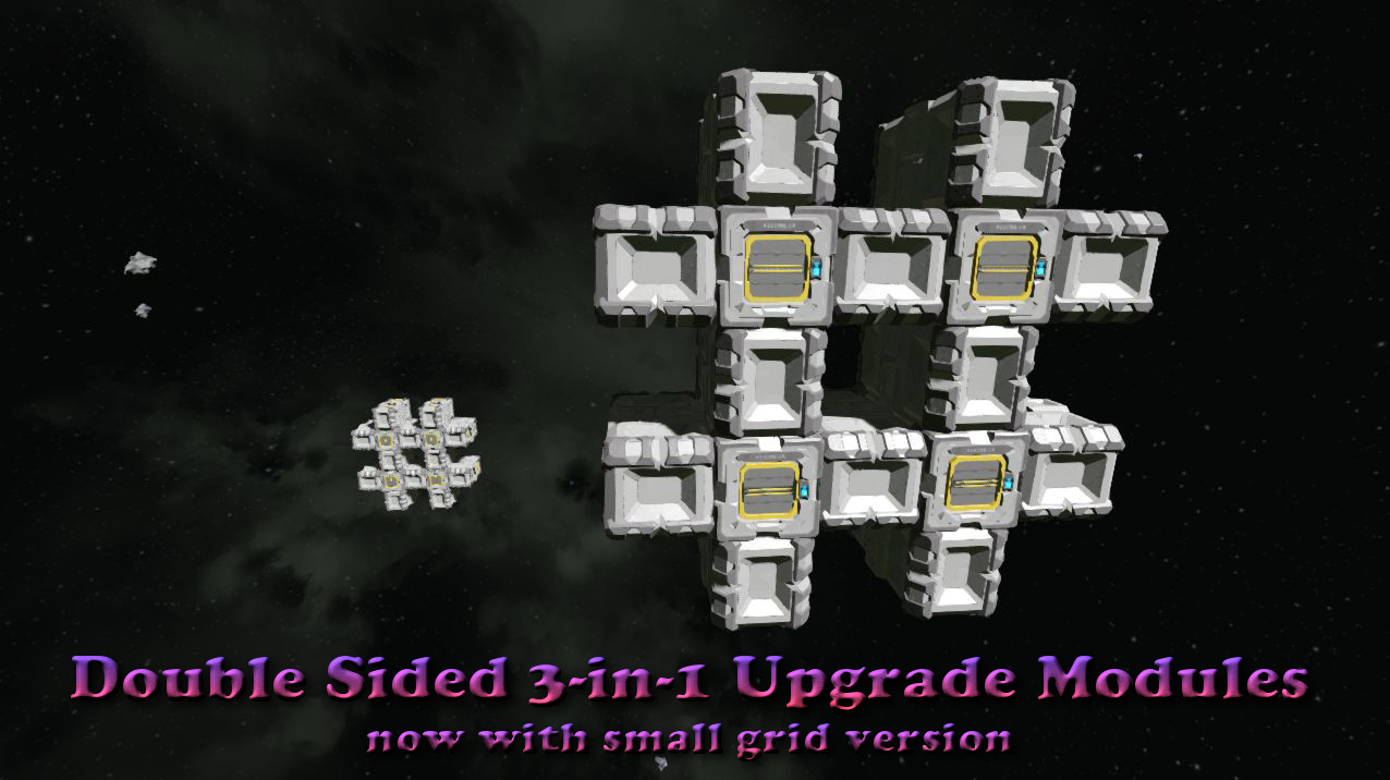 Double Sided 3-in-1 Upgrade Modules