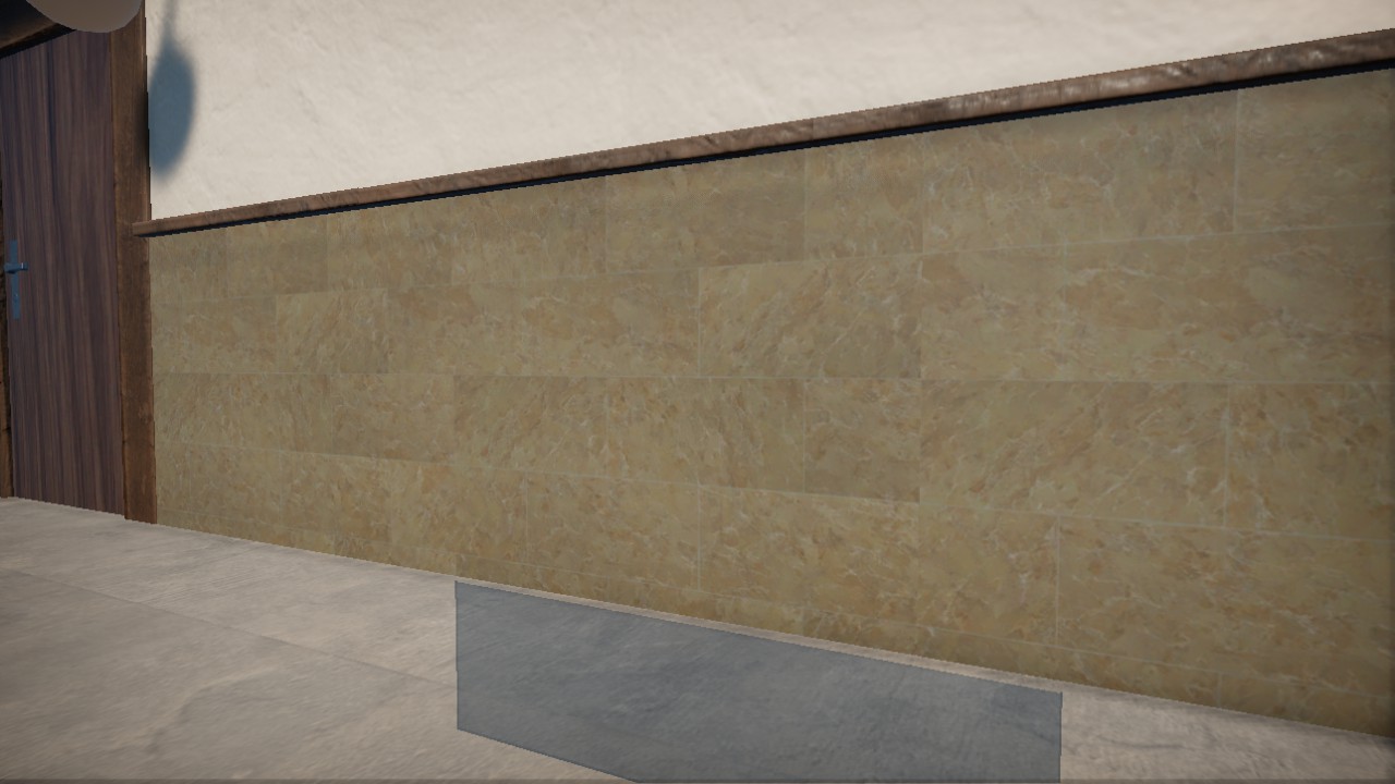 Cream Tiles 1.5m