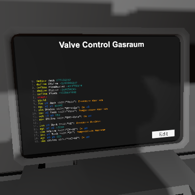 Valve Control Gasraum