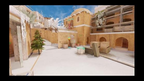 BASEMENT SANDSTONE WINTER – Counter-Strike 2 Mod