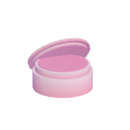 Makeup pot open
