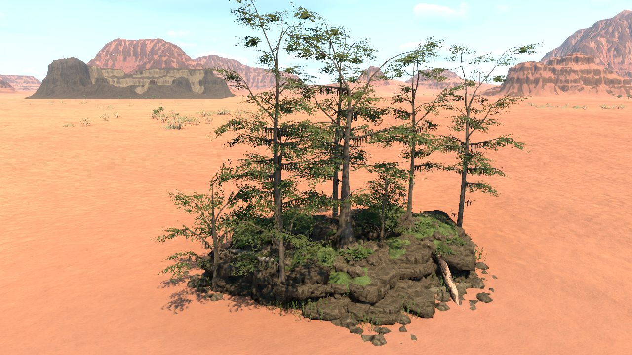Wetland cluster