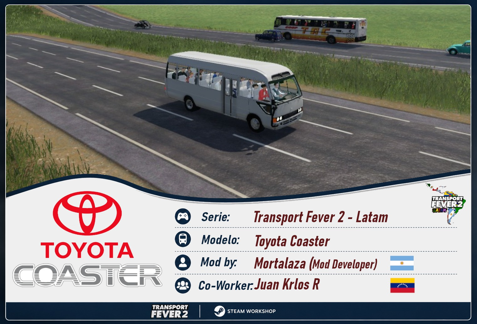 Toyota Coaster 3° Generacion preview