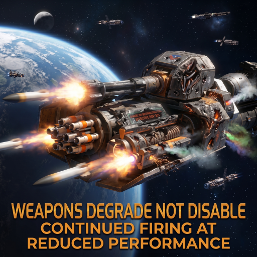 Weapons Degrade Not Disable