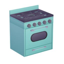 Retro Gas Stove