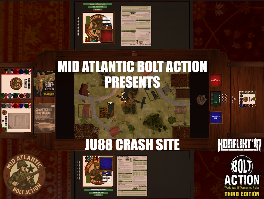Mid Atlantic Bolt Action JU88 Crash Site