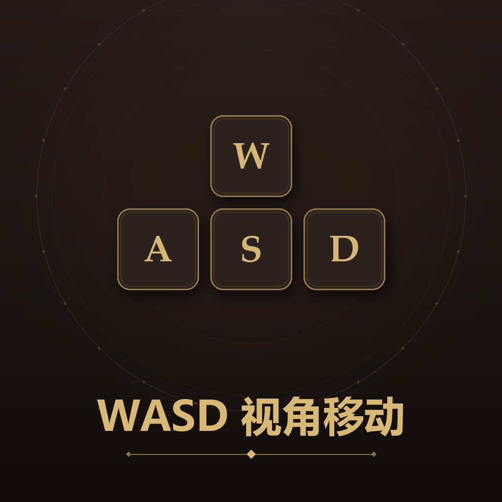 司辰之书 视角移动 (WASD Camera Control) preview