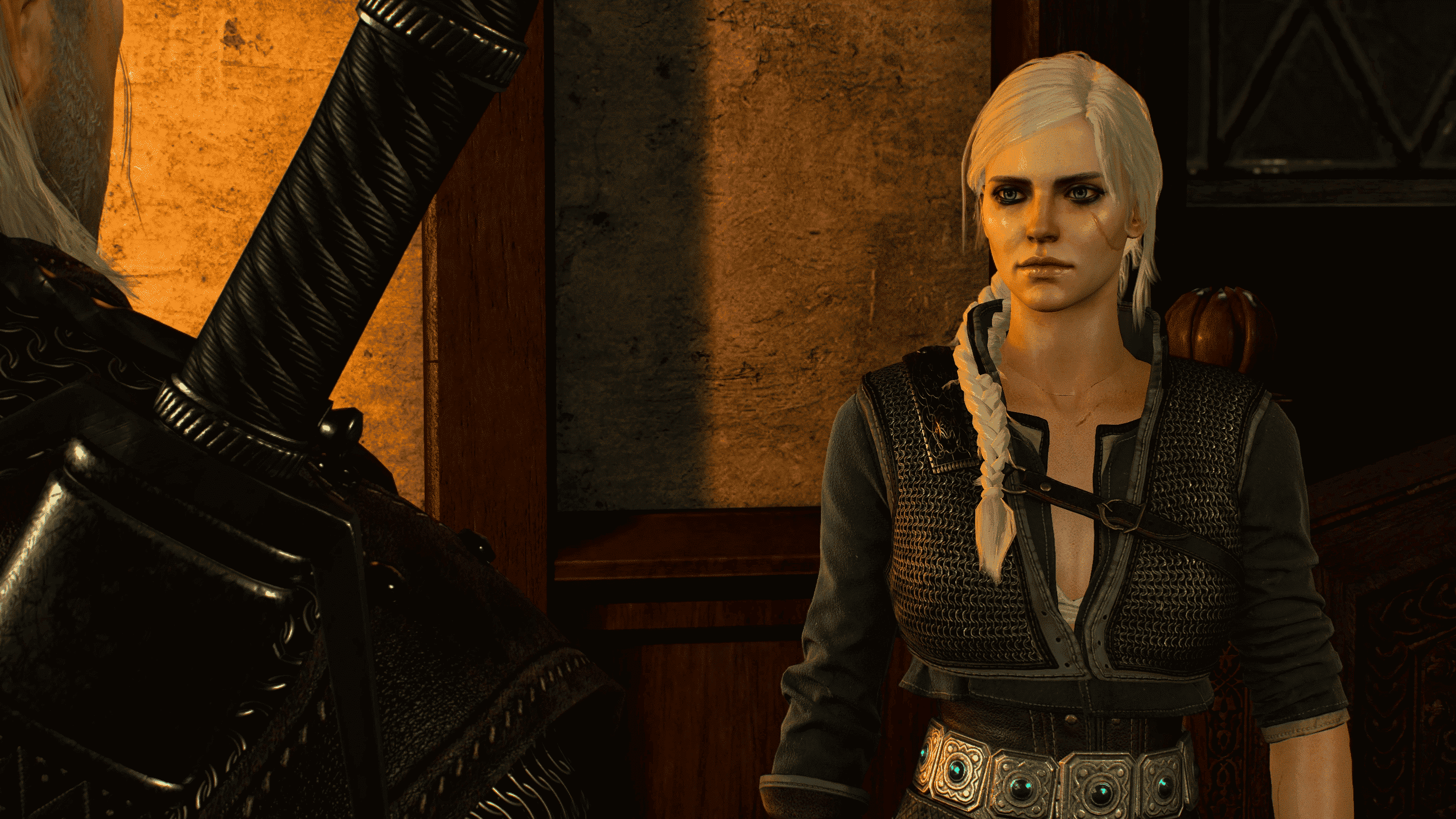 Braided Hairstyle for Ciri