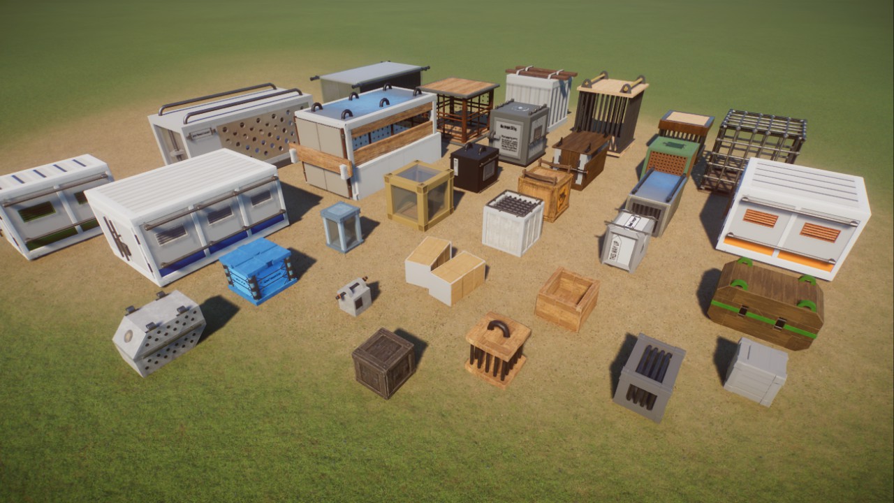 Animal Transport Crates (Backstage Collection)