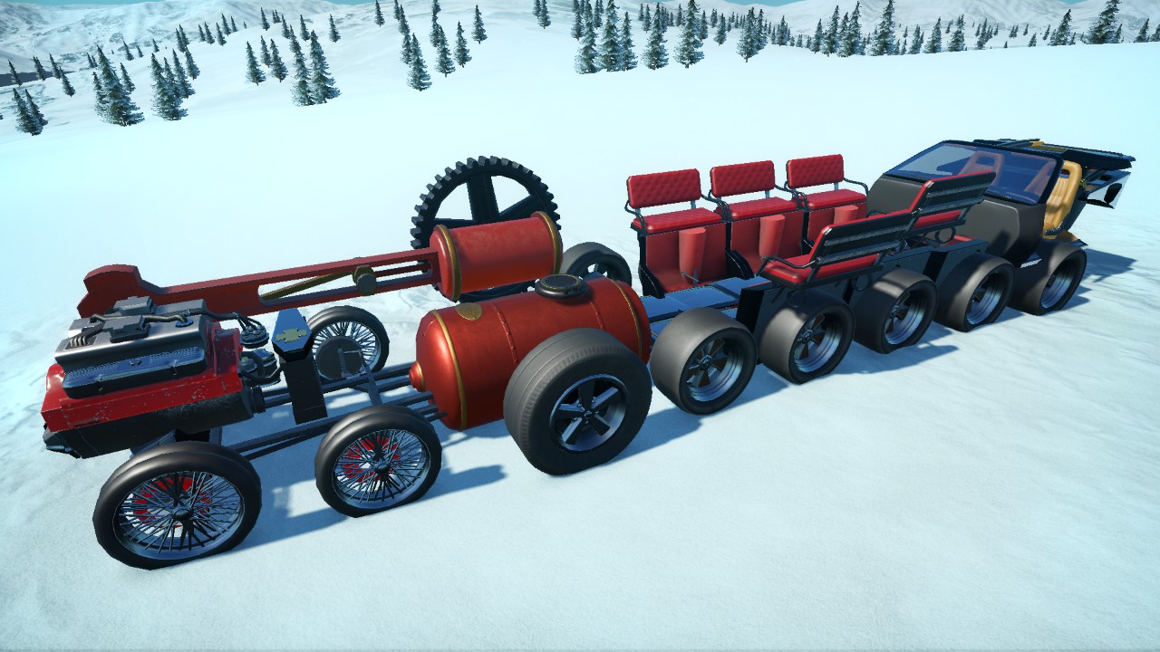 Steam car