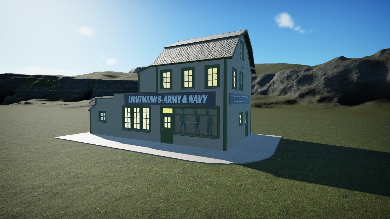 Navy Dump Shop.