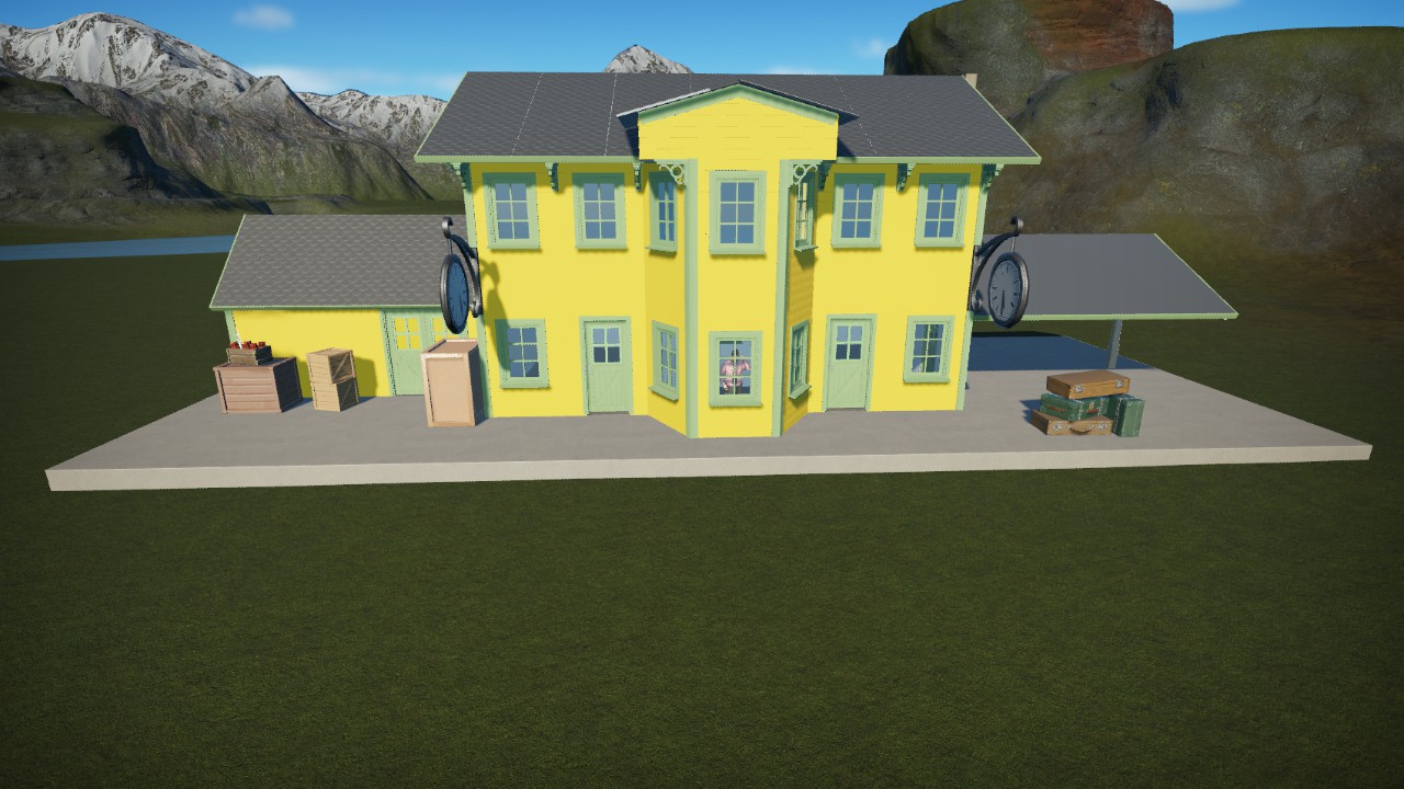 Railway Station.