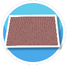 Dark salmon carpet