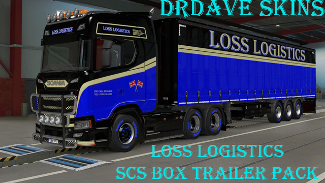 loss logistics scs box trailer pack