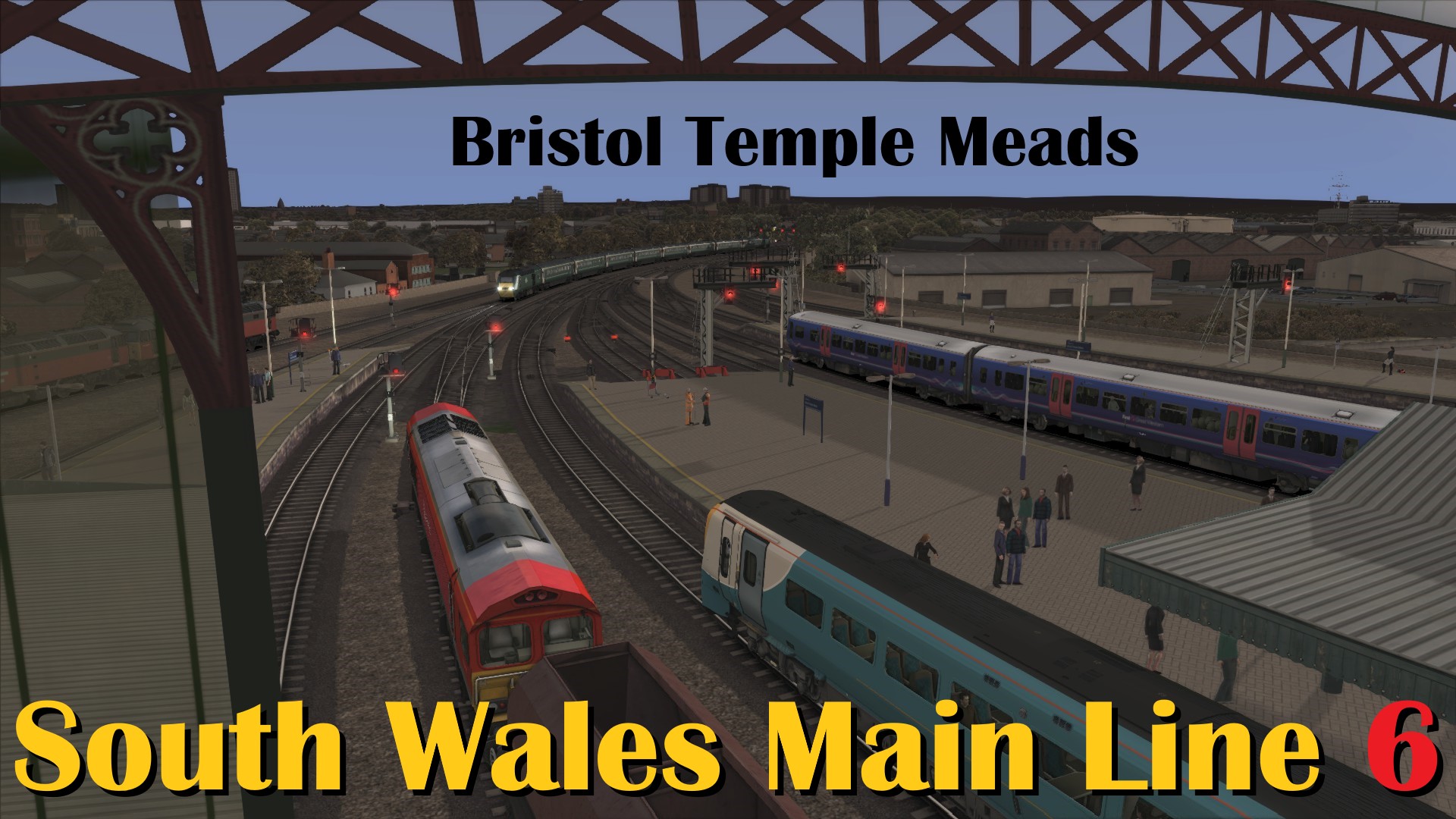 N.S666 South Wales Main Line - DB Schenker 59/2 Empty JHA wagons via BTM