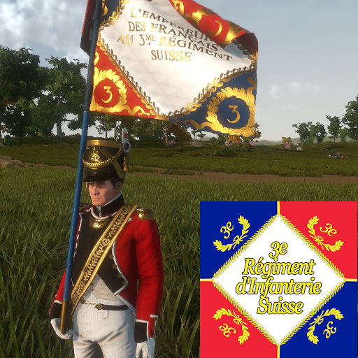 3e Régiment d'Infanterie Flagbearer