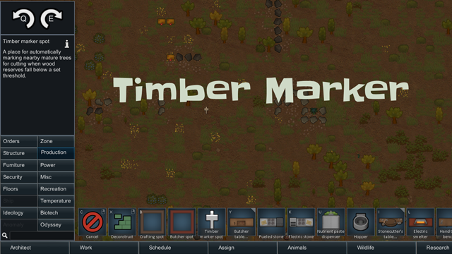Timber Marker