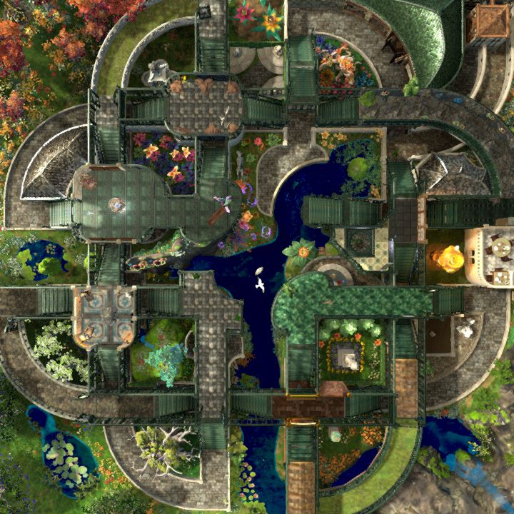 A walk in Knotly Park  (DAM Challenge)