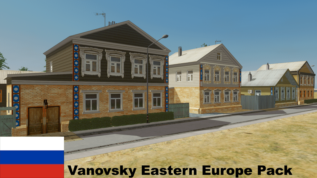 [GROWABLE] Vanovsky Eastern Europe Pack - Low Density Residential Buildings