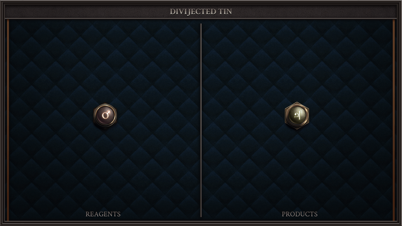 Divijected Tin