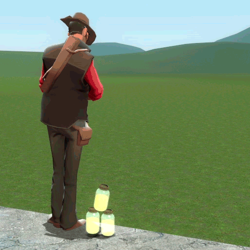Piss Particles and Piss Emitter