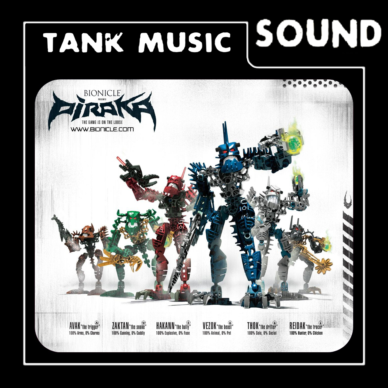 Tank Music: Piraka Rap [Bionicles Piraka]

