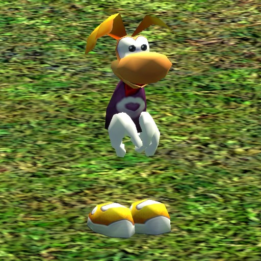Tiny Dancing Rayman NPC
